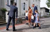 Kate Middleton, William e os filhos