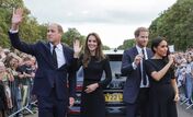 Príncipe William, Kate Middleton, Príncipe Harry, Meghan Markle