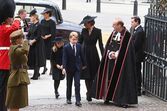 funeral Isabel II, príncipe William, Kate Middleton, príncipe George, princesa Charlotte
