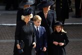 funeral Isabel II, Camilla, Kate Middleton, príncipe George, princesa Charlotte