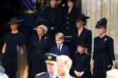 funeral Isabel II, Meghan Markle, príncipe Harry, Camilla, Kate Middleton, príncipe George, princesa Charlotte