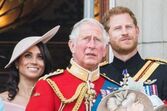 Meghan Markle, príncipe Harry, Rei Carlos III