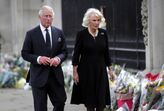 Camilla nas homenagens a Isabel II