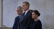 Felipe VI, Letizia, reis de Espanha, bunckingham, funeral Isabel II
