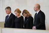Olena Zelenska, Ucrânia, Inglaterra, funeral rainha Isabel II