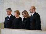 Olena Zelenska, Ucrânia, Inglaterra, funeral rainha Isabel II
