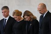 Olena Zelenska, Ucrânia, Inglaterra, funeral rainha Isabel II