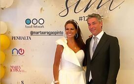 Marta Aragão Pinto disse 'Sim' 12 anos depois de ter casado a primeira vez com o marido