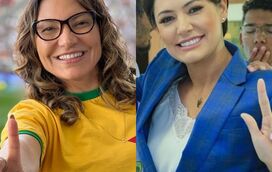 Disputada acirrada entre Janja da Silva e Michelle Bolsonaro