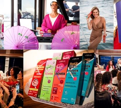 “Novex ao mar” juntou clientes, influencers e parceiros da Embelleze em sunset no Rio Tejo