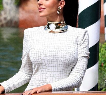 Georgina Rodrigues deslumbra em Veneza com joias de vários milhares de euros