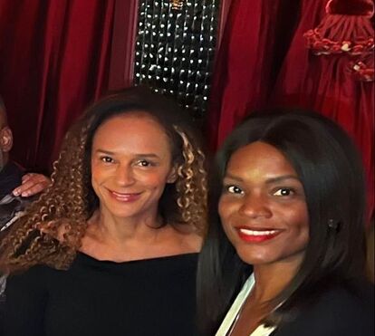 Aniversário do irmão artista junta manas Tchizé e Isabel dos Santos em festa num luxuoso restaurante de Londres