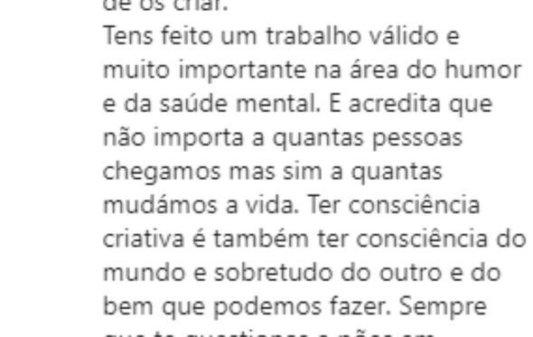 Marco Horácio, António Raminhos, comentário