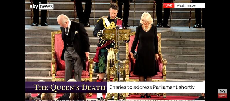 Major Johnny Thompson, o guarda-costas de Carlos III