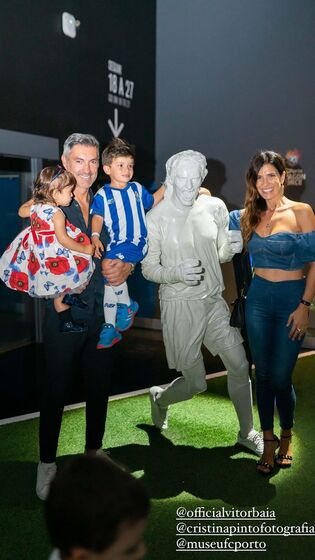 Vítor Baía e Andreia Santos