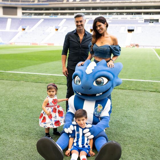 Vítor Baía e Andreia Santos