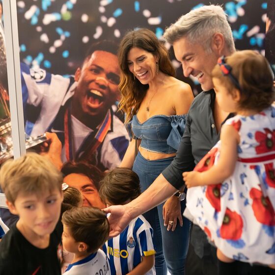 Vítor Baía e Andreia Santos