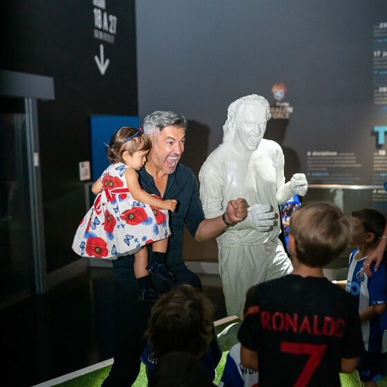 Vítor Baía e Andreia Santos