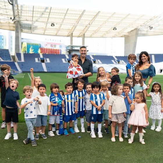 Vítor Baía e Andreia Santos