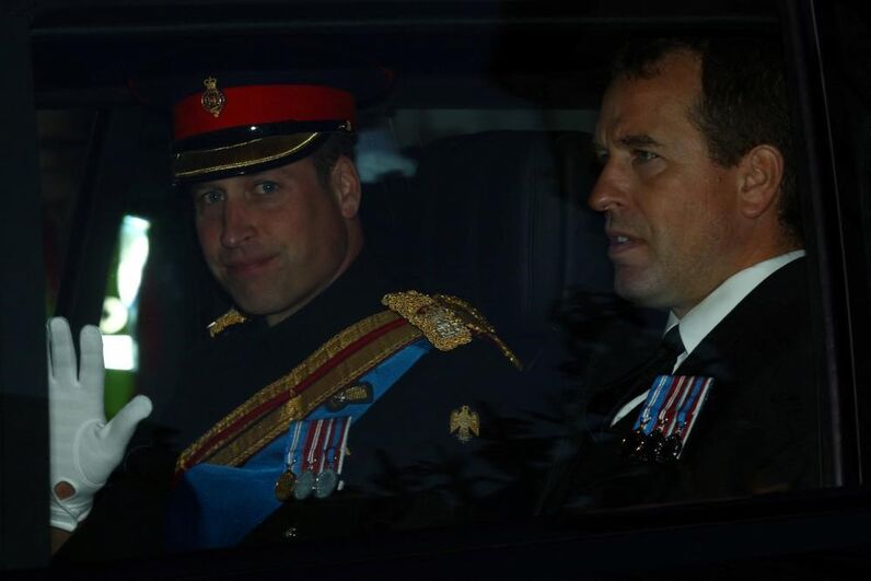 Vigília dos netos de Isabel II