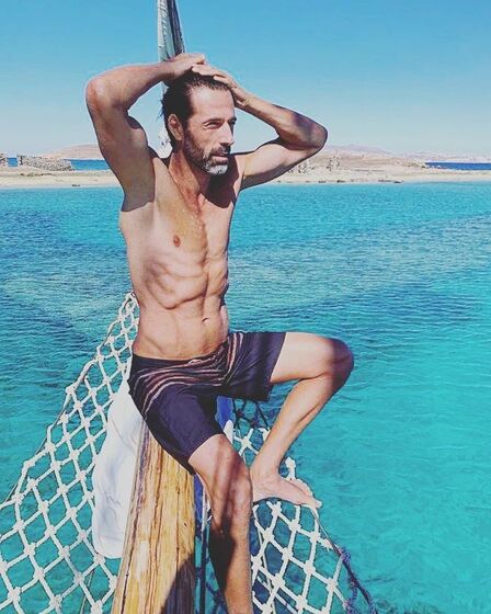 Gustavo Santos, Mafalda Rodiles, Mikonos, Grécia