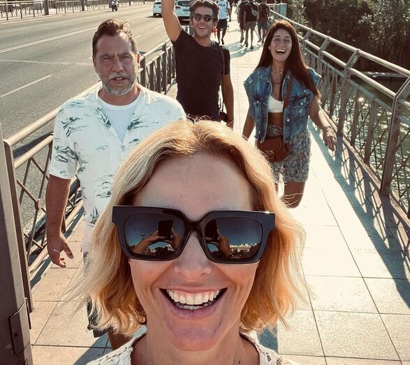 Cristina Ferreira com Frade, Froufe e Catarina
