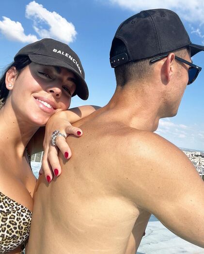 Georgina Rodríguez e Cristiano Ronaldo