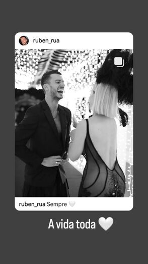 Cristina Ferreira e Ruben Rua