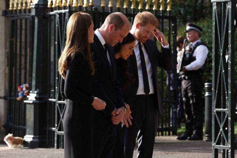 William, Harry, Meghan, Kate