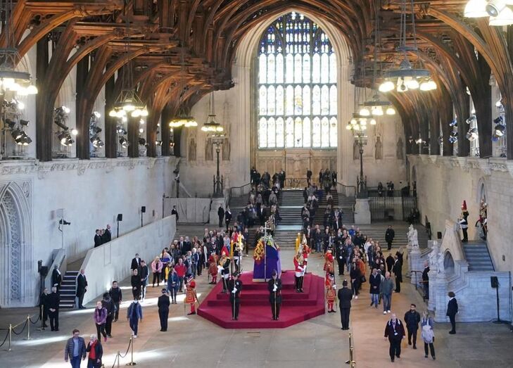 Olena Zelenska, Ucrânia, Inglaterra, funeral rainha Isabel II