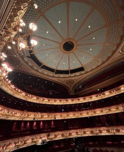 Georgina Rodríguez, Royal Opera House