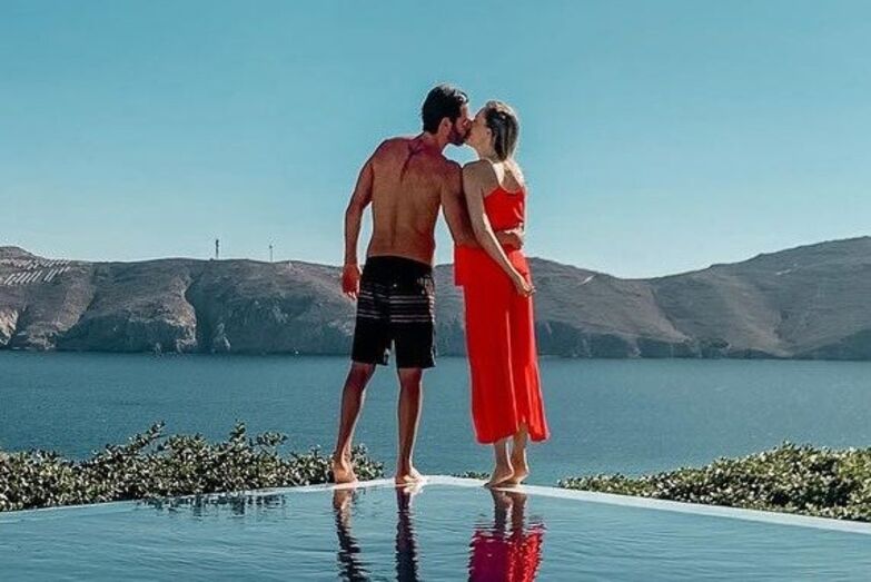 Gustavo Santos, Mafalda Rodiles, Mikonos, Grécia