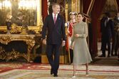Felipe VI e Letizia no Dia da Hispanidade 