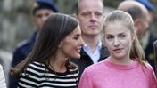 Princesa Leonor, Letizia, Felipe VI, infanta Sofia
