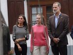 Princesa Leonor, Letizia, Felipe VI, infanta Sofia