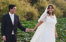 Madalena Guedes Moniz partilha novas fotos do casamento com João Fezas Vital