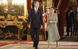 Rendida ao estilo da mãe, infanta Sofia imita Letizia