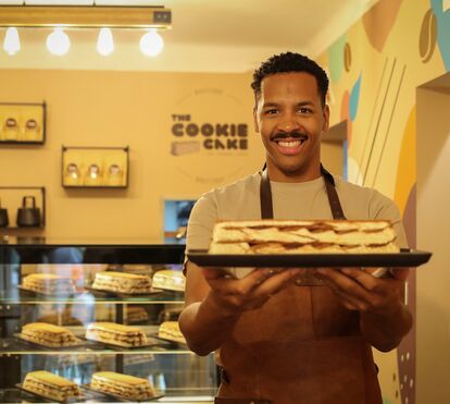 Delícias gulosas perto da Assembleia da Republica: o Chef do 'Big Brother Famosos' Fernando Semedo lança o seu novo projeto: The Cookie Cake