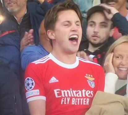 Mulher de Roger Schmidt celebra 'conquista' do Benfica 