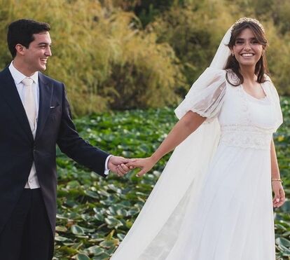 Após casamento de sonho, Madalena Guedes Moniz usufrui de lua de mel de luxo 