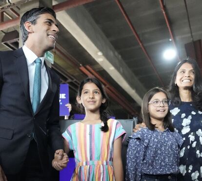 O novo primeiro-ministro britânico e a mulher multimilionária