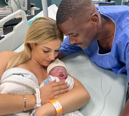 Há mais um 'jogador em campo'! Nasceu segundo filho de William Carvalho e há foto
