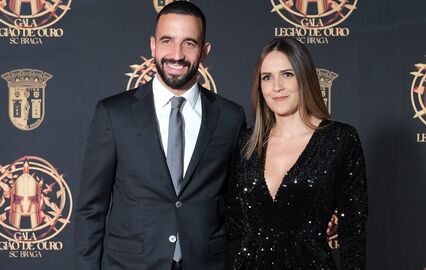 Ruben Amorim e a mulher Maria João