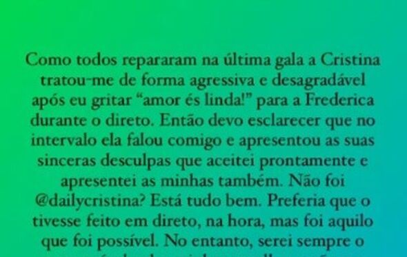Nuno Homem de Sá, Cristina Ferreira, Big Brother 
