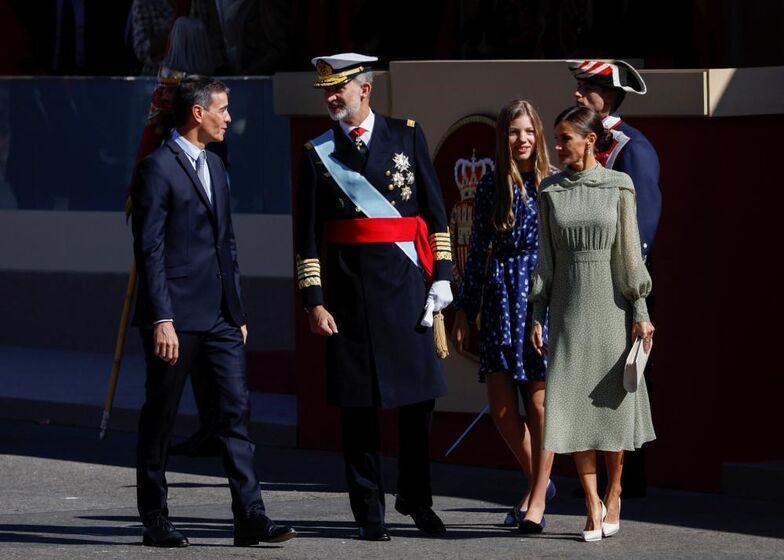 Felipe VI e Letizia no Dia da Hispanidade 