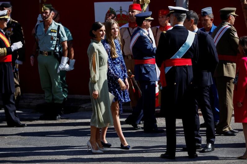 Felipe VI e Letizia no Dia da Hispanidade 