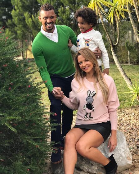 Luís Nani e Daniela Martins