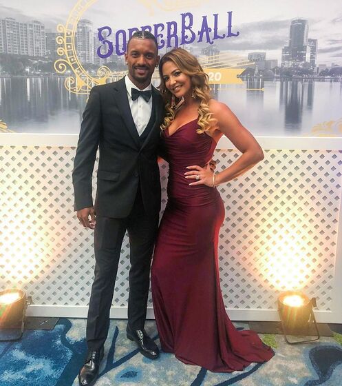 Luís Nani e Daniela Martins