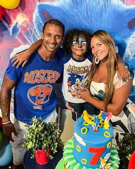 Luís Nani e Daniela Martins