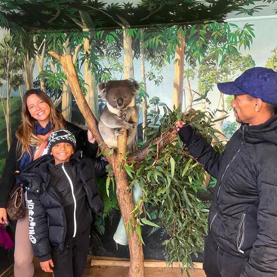 Luís Nani e Daniela Martins